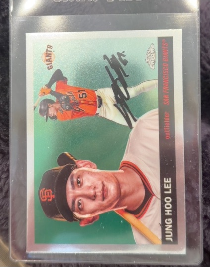 2025 Topps Chrome Platinum #106 Jung Hoo Lee — front