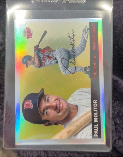 2025 Topps Chrome Platinum #433 Paul Molitor — front
