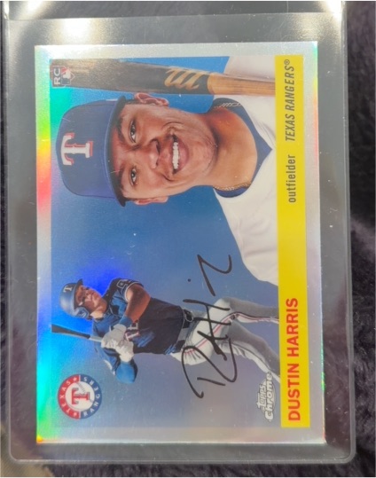 2025 Topps Chrome Platinum #223 Dustin Harris — front