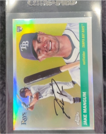 2025 Topps Chrome Platinum #293 Jake Mangum — front