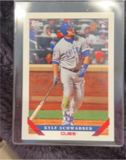 2016 Topps Update Series Target Exclusive Rookies #TAR-19 Kyle Schwarber — front