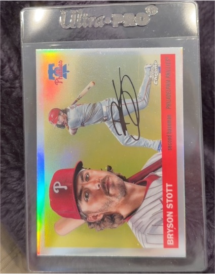 2025 Topps Chrome Platinum #145 Bryson Stott — front