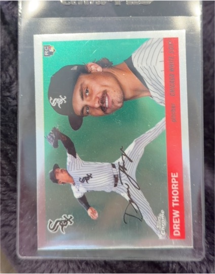 2025 Topps Chrome Platinum #372 Drew Thorpe — front