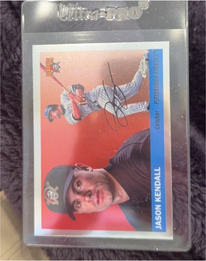 2004 Topps Heritage #49A Jason Kendall New Logo — front
