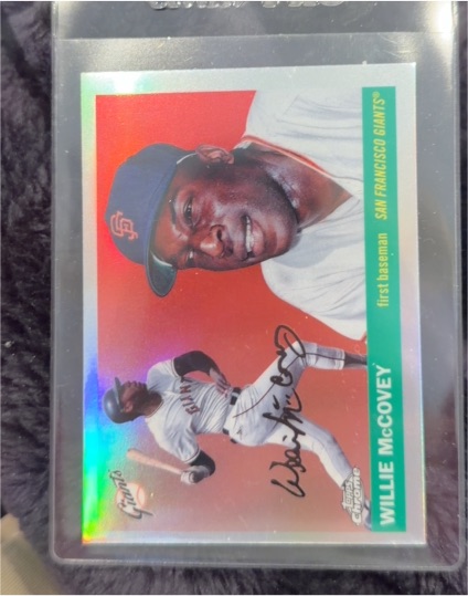 2025 Topps Chrome Platinum #404 Willie McCovey — front