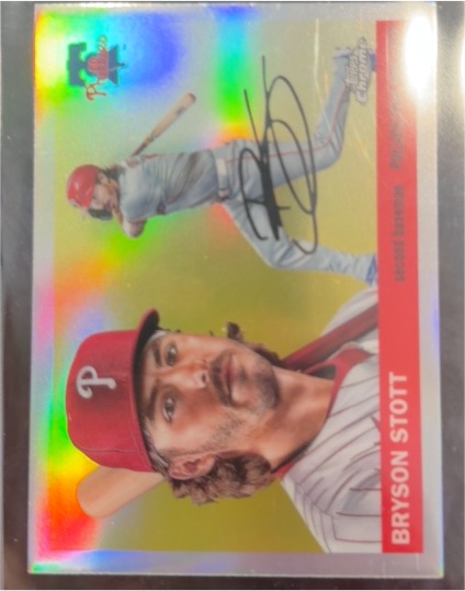 2025 Topps Chrome Platinum #145 Bryson Stott — front