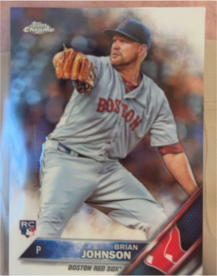 2016 Topps Chrome #137 Brian Johnson — front