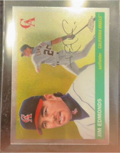 2025 Topps Chrome Platinum Anniversary #346 Jim Edmonds — front