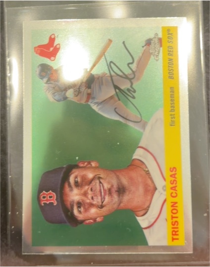 2025 Topps Chrome Platinum #110 Triston Casas — front