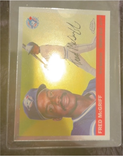 1988 Fleer #118 Fred McGriff Toronto Blue Jays — front