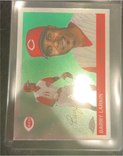 2023 Topps Chrome Platinum Anniversary #478 Barry Larkin — front