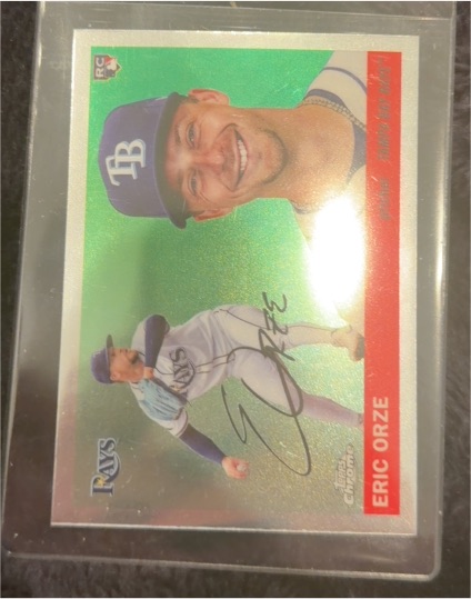 2025 Topps Chrome Platinum #389 Eric Orze — front
