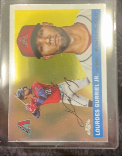 2025 Topps Heritage #ROA-LG Lourdes Gurriel Jr. Real One Autographs — front
