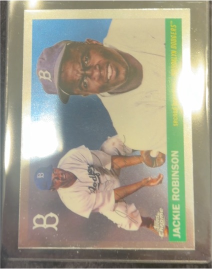 2025 Topps Chrome Platinum #480 Jackie Robinson — front