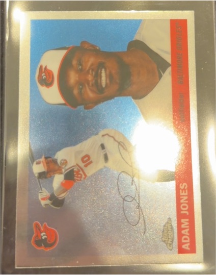 2025 Topps Chrome Platinum #343 Adam Jones — front