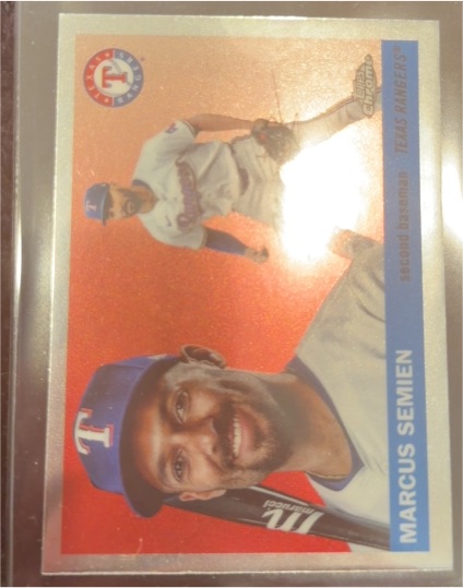 2025 Topps Heritage #76PI-5 Marcus Semien — front