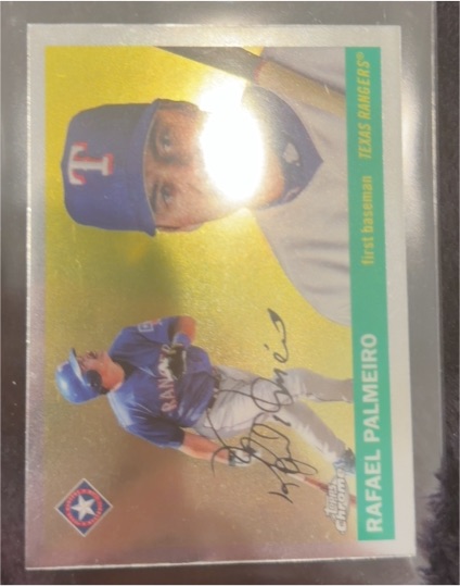 2025 Topps Chrome Platinum #441 Rafael Palmeiro — front