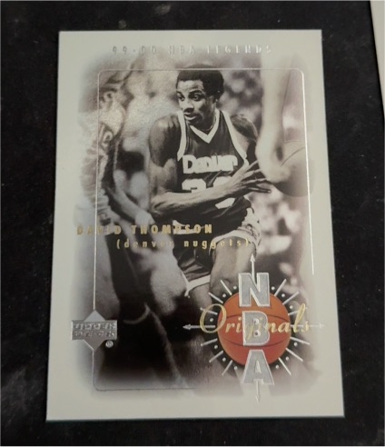 1999-00 Upper Deck Legends NBA Originals #O4 David Thompson — front