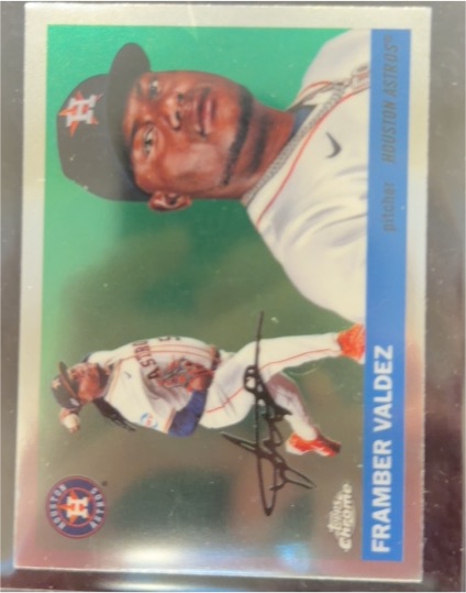 2025 Topps Chrome Platinum #44 Framber Valdez — front