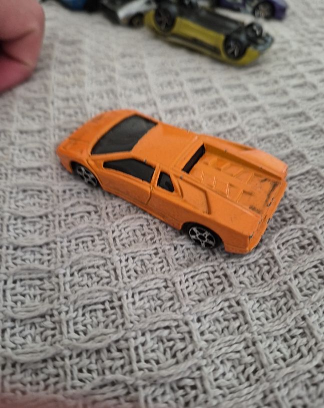 Maisto Lamborghini Diablo 1/64 Orange Diecast Car — front