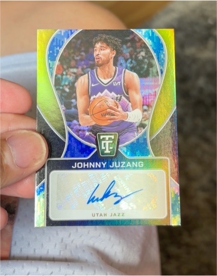 2024-25 Panini Totally Certified #TCS-JUZ Johnny Juzang — front