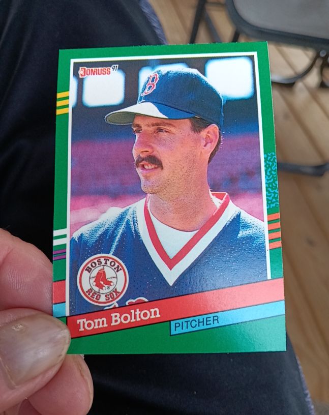 1991 Donruss #609 Tom Bolton — front