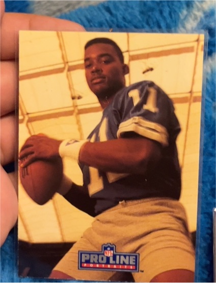 1991 Pro Line Portraits #247 Andre Ware — front