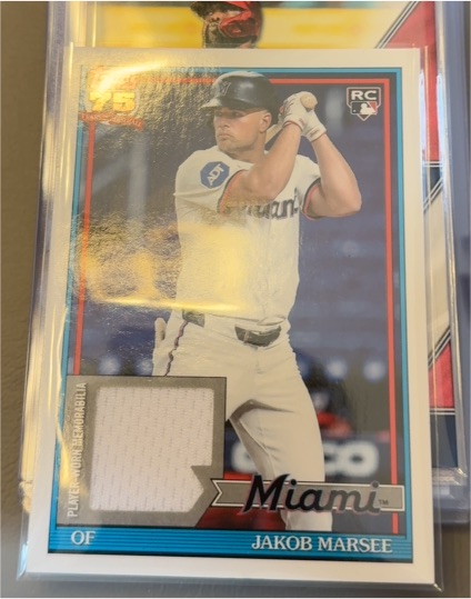 2026 Topps Series 2 #91R2-JM Jakob Marsee — front