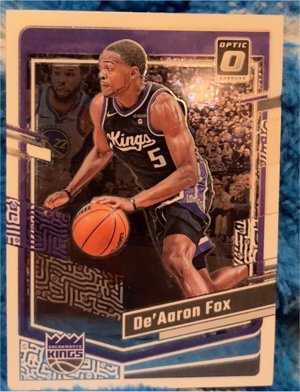 2023-24 Donruss Optic #52 De'Aaron Fox — front