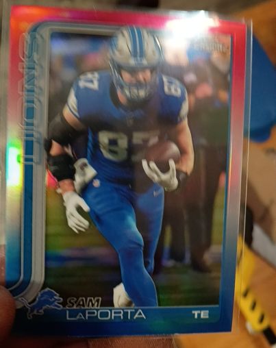 2025 Topps Chrome #100 Sam LaPorta — front