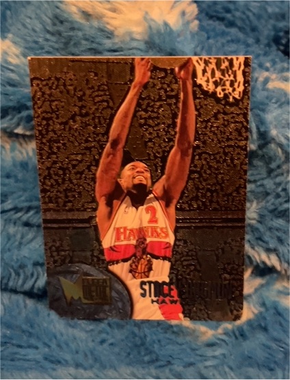 1995-96 Fleer Metal #121 Stacey Augmon — front