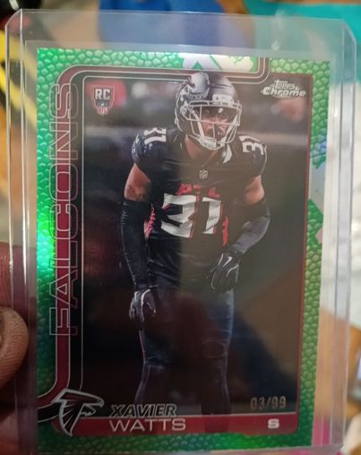 2025 Topps Chrome #393 Xavier Watts — front