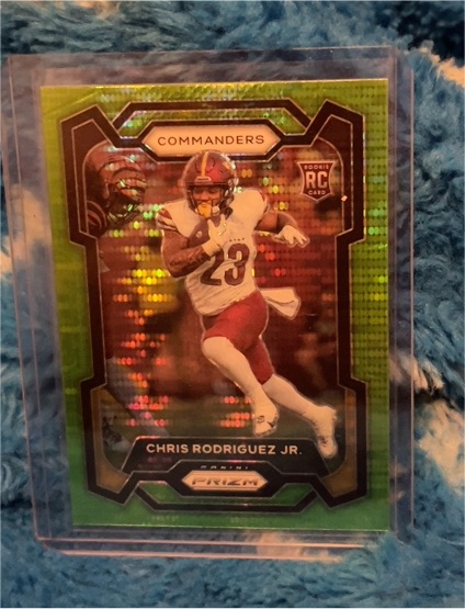 2023 Panini Prizm #398 Chris Rodriguez Jr. — front