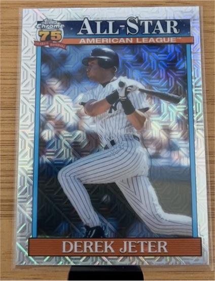 2026 Topps Series 2 Chrome All-Star #91ASC-15 Derek Jeter — front