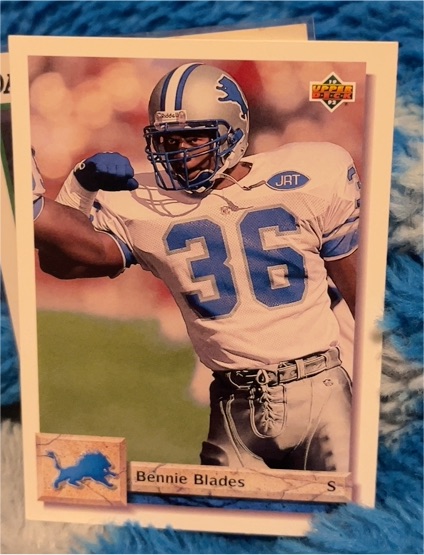 1992 Upper Deck #177 Bennie Blades — front