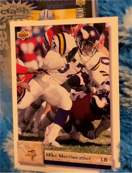 1992 Upper Deck #175 Mike Merriweather — front