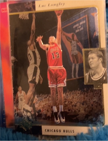 1995-96 Upper Deck SP #20 Luc Longley — front