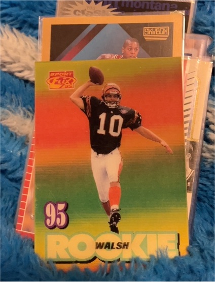 1995 Pinnacle Sportflix #147 John Walsh Rookie — front