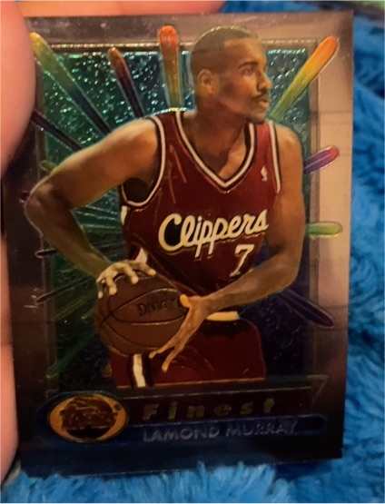 1994-95 Topps Finest #289 Lamond Murray — front