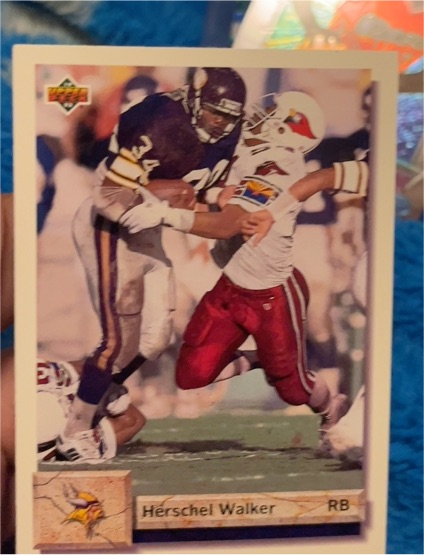 1992 Upper Deck #194 Herschel Walker Minnesota Vikings — front