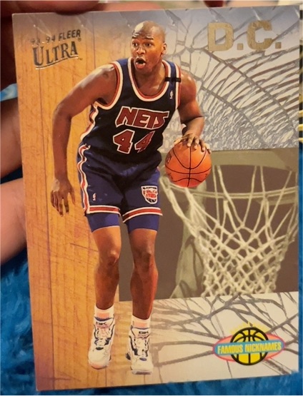1994 Fleer Ultra Famous Nicknames DC Derrick Coleman — front