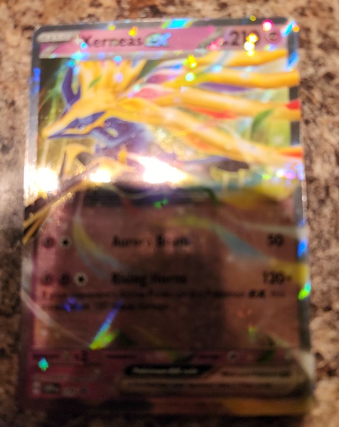 2025 Scarlet & Violet Promo #179 Xerneas ex — front