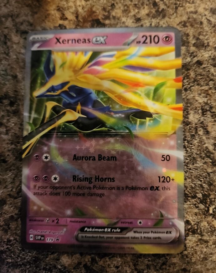 2025 Scarlet & Violet #179 Xerneas EX — front