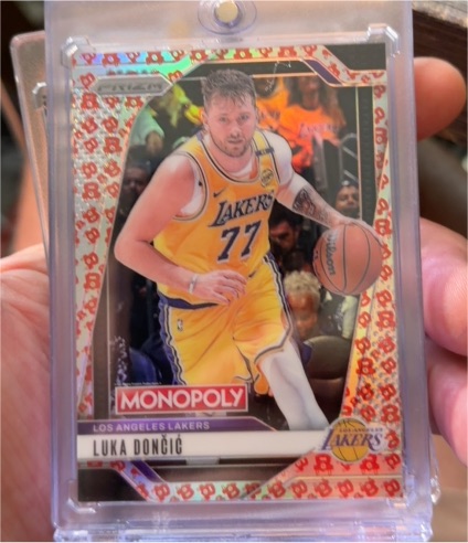 2024-25 Panini Prizm Monopoly #000 Luka Dončić — front