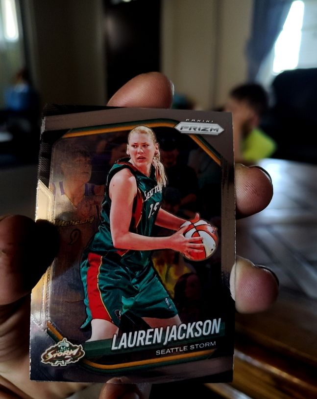 2025 Panini Prizm WNBA #91 Lauren Jackson — front