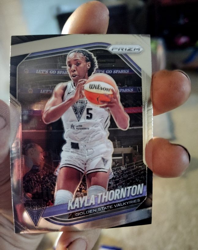 2025 Panini Prizm WNBA #17 Kayla Thornton — front
