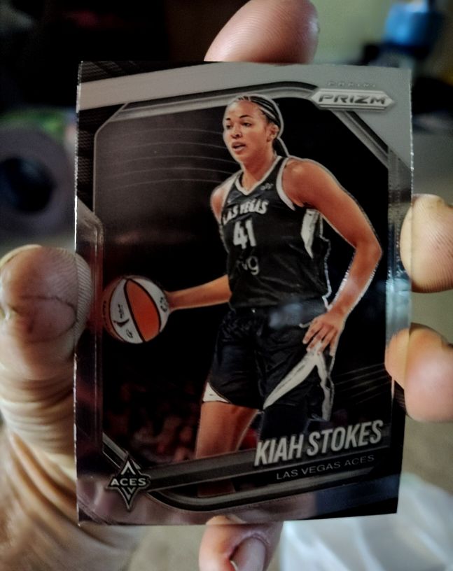 2025 Panini Prizm WNBA #58 Kiah Stokes — front