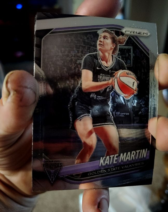 2025 Panini Prizm WNBA #97 Kate Martin — front
