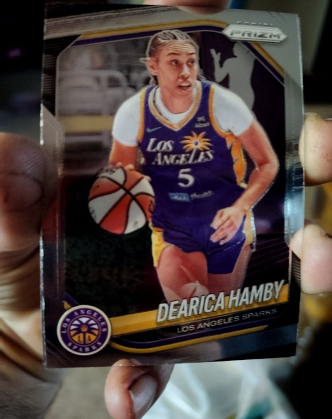 2025 Panini Prizm WNBA #39 Dearica Hamby — front