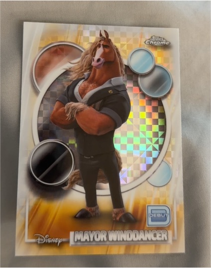 2026 Topps Chrome Disney #69 Mayor Winddancer — front